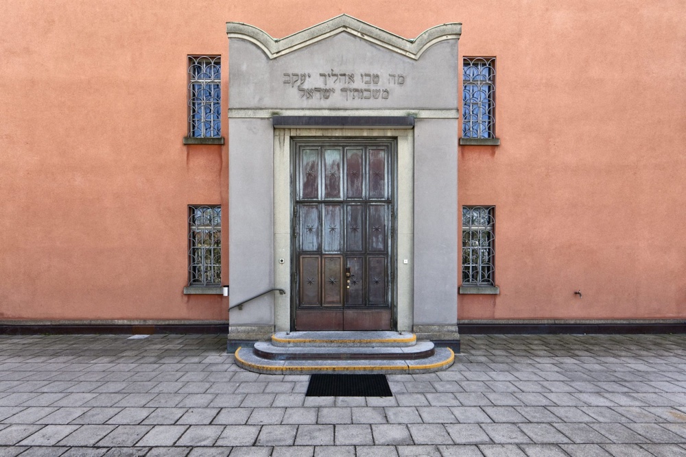 Eigang jüdisches Gotteshaus