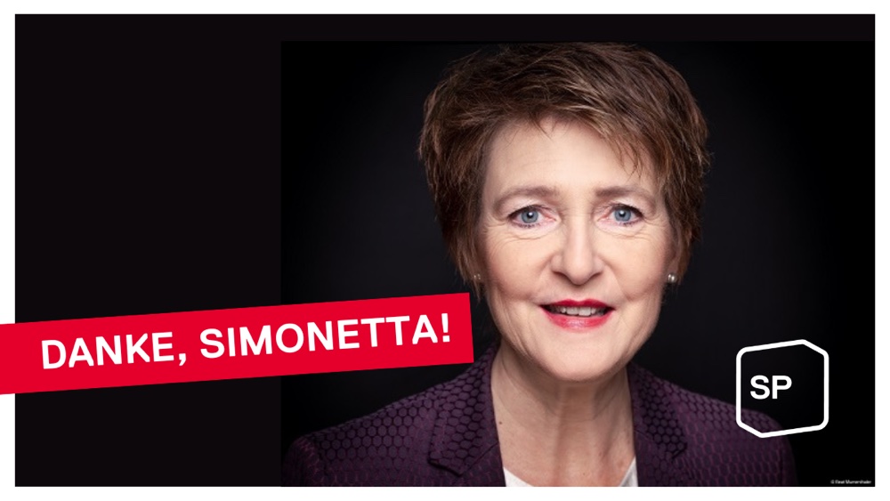 Portrait Ex-Bundesrätin Simonetta Sommaruga