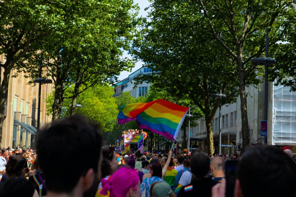 Demonstration gleiche Rechte für alle Menschen
