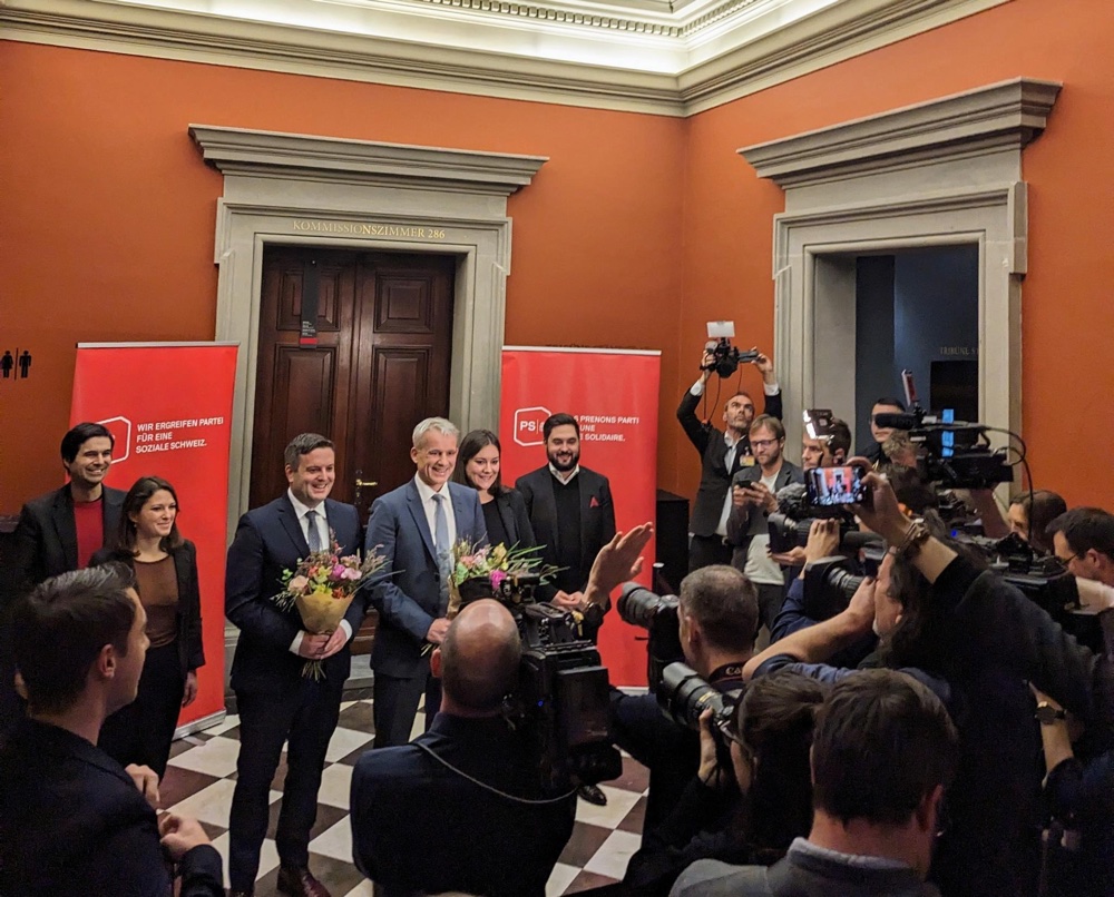 Die SP Präsentiert Pult und Jans als BR Kandidaten